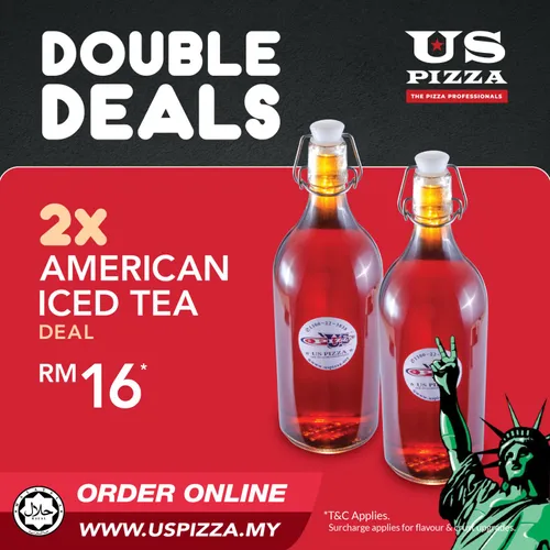 2x american iced tea double deal